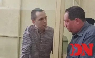 Яков Майборода с адвокатом. Фото donnews.ru