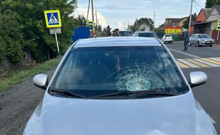 Фото с места ДТП отдела пропаганды УГИБДД по Ростовской области