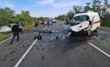 Фото с места ДТП отдела пропаганды регионального УГИБДД
