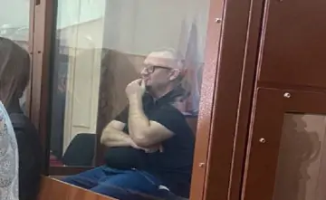 Руслан Багмут в суде. Фото telegram-канал "Выстрел в голову"