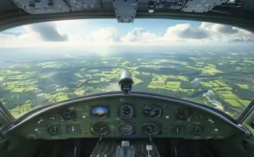 Вид из кабины пилота. Фотоgorodn.ru