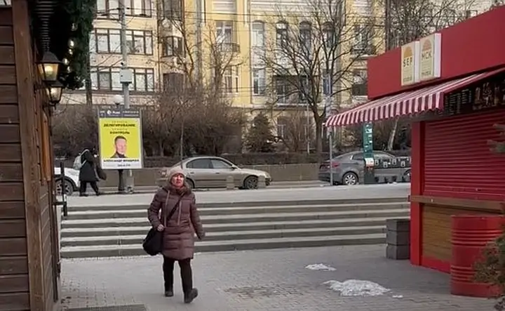 Вход в парк Горького со стороны Пушкинской. Скриншот с видео администрации Ростова