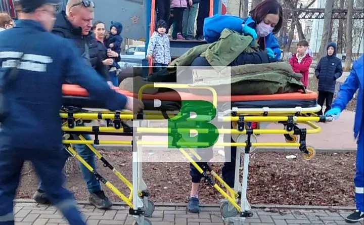 Фото с месте происшествия «Батайского времени»