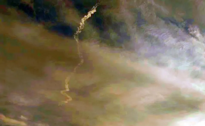 Небо над Ростовской областью. Фото donnews.ru