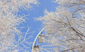 Заснеженный Ростов. Фото Дениса Демкова