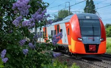 Пригородная электричка. Фото из официального telegram-канала РЖД