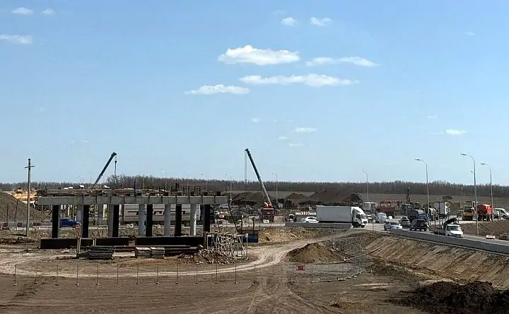 Строительство Темерницкой развязки. Фото donland.ru