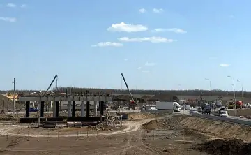 Строительство Темерницкой развязки. Фото donland.ru