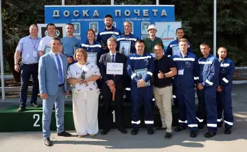 Участники и призёры конкурса «Лучший по профессии-2025». Фото пресс-службы АО «Ростовводоканал»