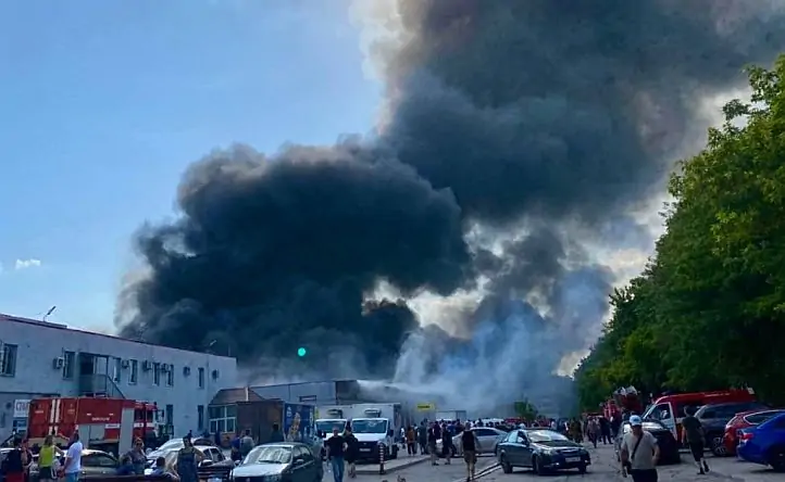 Пожар на Орской. Фото прокуратуры Ростовской области