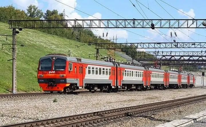 Электричка. Фото пресс-службы СКППК