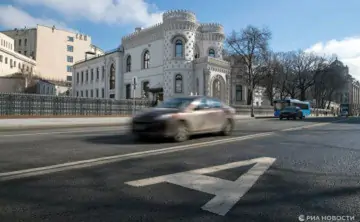 Выделенная полоса. Фото Ильи Питалева, РИА Новости