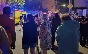 Обстановка на месте пожара. Фото из Telegram-канала «Осторожно, новости»