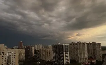 Тучи над Ростовом. Фото donnews.ru