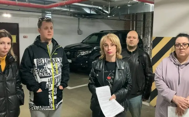 Жильцы ЖК "Линии". Фото donnews.ru