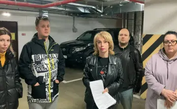 Жильцы ЖК "Линии". Фото donnews.ru