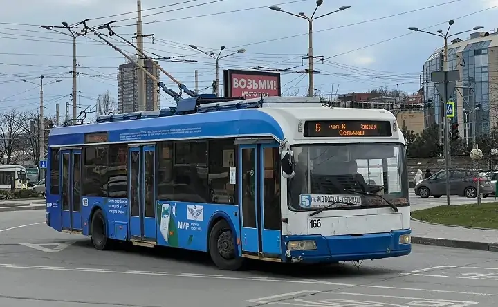 Троллейбус. Фото портала "Ростовский городской транспорт"