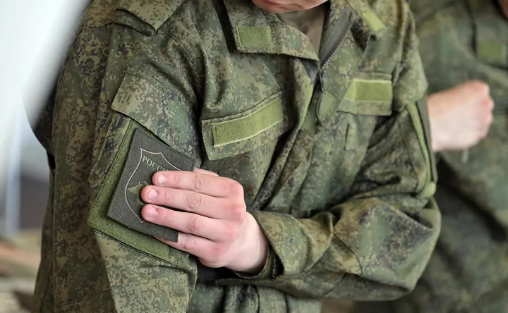 Солдат. Фото Евгения Биятова, РИА Новости