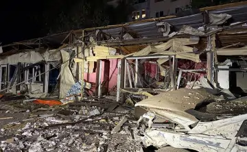 Разрушения в Батайске. Фото пресс-службы губернатора Ростовской области