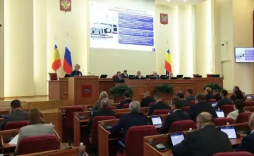 Заседание Законодательного собрания. Фото Анатолия Карбинова