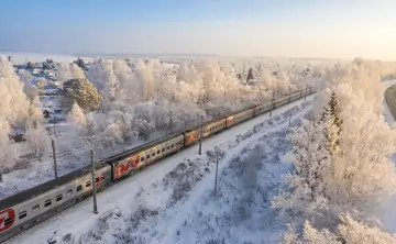 Поезд. Фото СКЖД