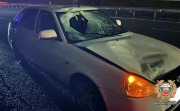 Последствия ДТП под Батайском. Фото Госавтоинспекции Ростовской области