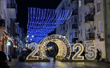 Украшение переулка Соборный в Ростове. Фото donnews.ru