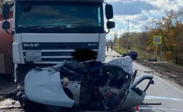 Фото с места ДТП отдела пропаганды Госавтоинспекции по Ростовской области