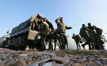 Военнослужащие. Фото Юрия Смитюка, ТАСС