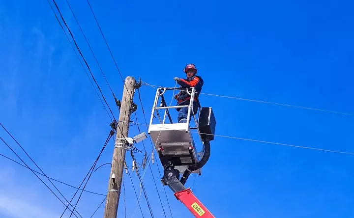 Работа на сетях. Фото «Россети Юг»