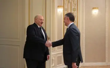 Александр Лукашенко и Юрий Слюсарь. Фото пресс-службы губернатора Ростовской области