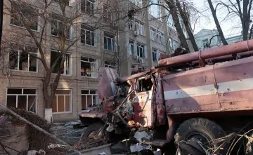 Разрушения в Таганроге. Фото пресс-службы губернатора Ростовской области