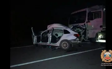 Фото с места ДТП отдела пропаганды ГИБДД по Ростовской области