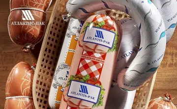 Колбасы в оболочке "Атлантик-Пак". Фото "Агроком"
