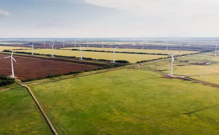 Ветропарк в Ростовской области. Фото пресс-службы правительства региона