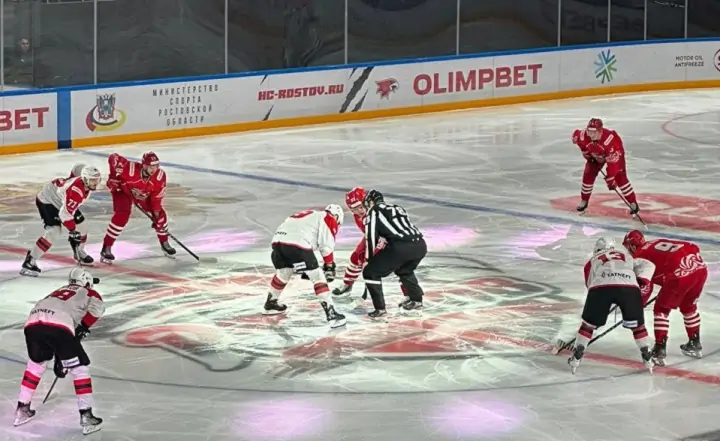 Хоккейный клуб «Ростов» во Дворце спорта. Фото donnews.ru