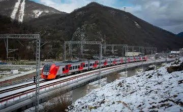 Поезд. Фото СКЖД