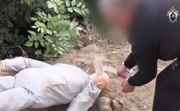 Следственный эксперимент. Скриншот из видео Ростовского Следкома