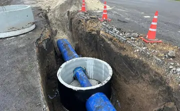 Строительство водовода. Фото правительства Ростовской области