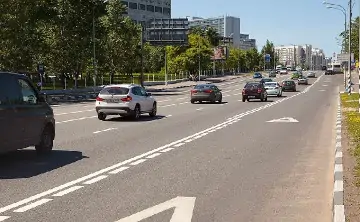 Выделенная полоса. Фото Алексея Зотова, «Коммерсантъ»