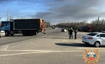 Дорога А-270. Фото Госавтоинспекции