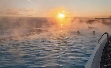 Подогреваемый бассейн. Фото ООО «Азовское взморье»