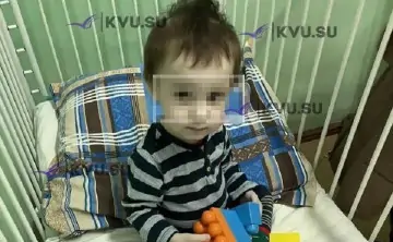 Найденный ребёнок. Фото KVU.SU
