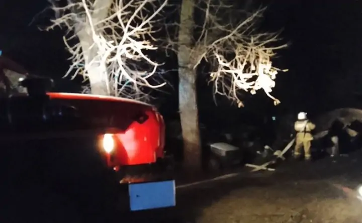 Место происшествия. Фото ГУ МЧС по Ростовской области