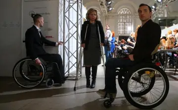 Инвалиды. Фото Антона Новодережкина, РИА Новости
