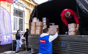 Сбор гуманитарного груза. Фото для иллюстрации из telegram-канала главы Ростова Александра Скрябина