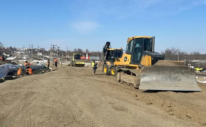 Реконструкция улицы Вавилова. Фото пресс-службы администрации Ростова