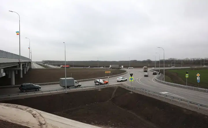 Темерницкая развязка. Фото donland.ru