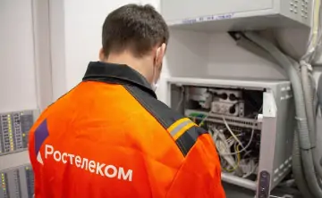 Сотрудник «Ростелекома». Фото ПАО «Ростелеком»
