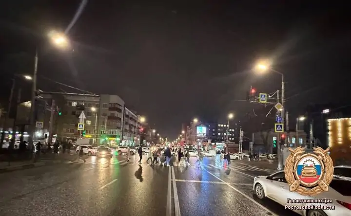 Место ДТП. Фото отдела пропаганды региональной Госавтоинспекции